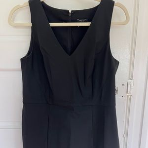 Ann Taylor Suit Dress in Bi-Stretch, Black, Size 6P